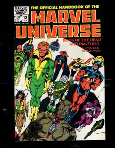 The Official Handbook of the Marvel Universe #13 (1984)