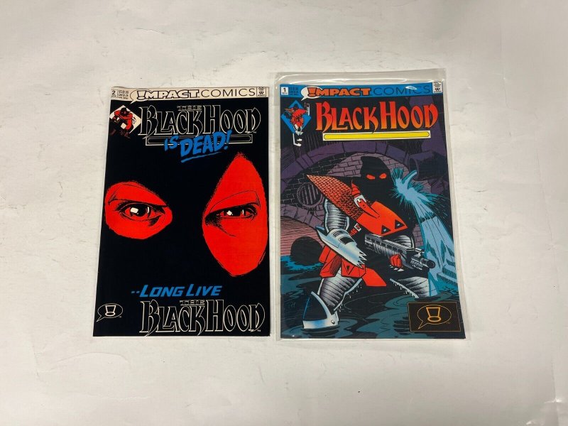 5 Impact Comics Black Hood 1 2 3 Fly 1 Winter Special 1 9 JW29