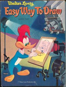 Walter Lantz-Easy Way To Draw #1416 1958-Woody Woodpecker-Andy Panda-VG