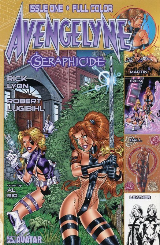 Avatar Avengelyne: Seraphicide Dragon Realm #1/2 (2000)Comic Book Grade F/VF 7.0