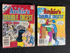 1990's ARCHIE'S DOUBLE DIGEST Library #60 71 (Grade 2.0/2.5) Dan DeCarlo LOT