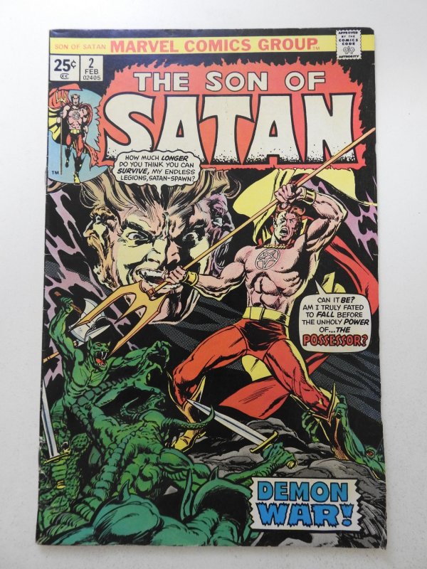 Son of Satan #2 (1976) Solid VG+ Condition!