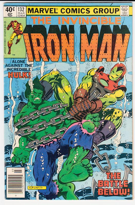 Iron Man #132 Starring the Incredible Hulk Bronze age FVF