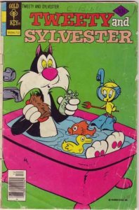 Tweety and Sylvester (1963 series)  #76, Fine (Stock photo)
