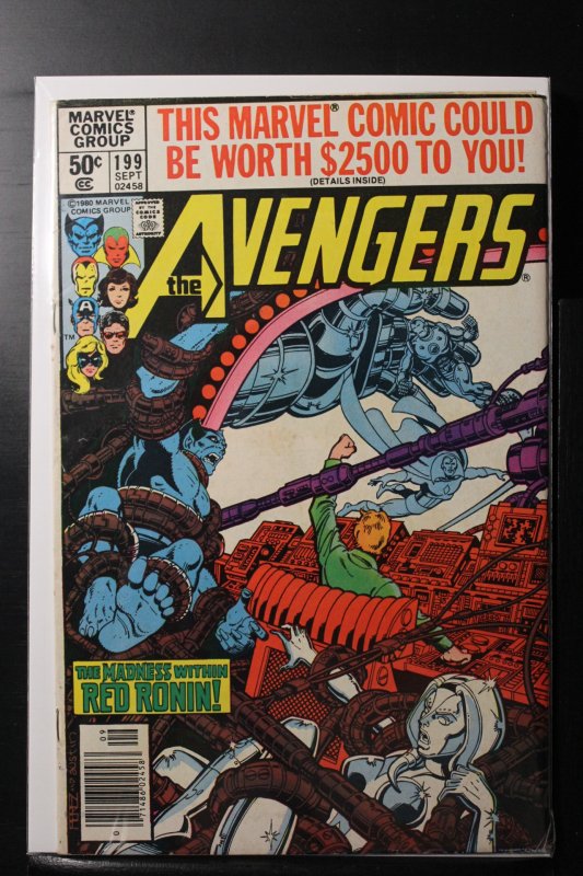 The Avengers #199 Newsstand Edition (1980)