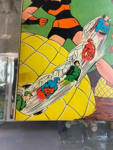 Justice League America 60 GD/VG- Detached centerfold