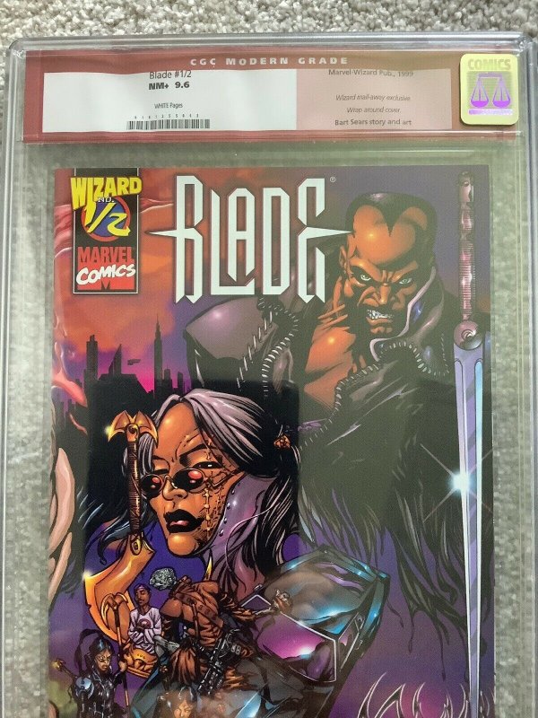 BLADE # 1/2  CGC 9.6 * 1999 * Marvel/Wizard Mail Away Exclusive