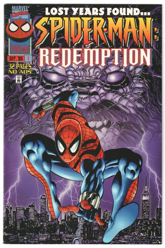 Spider-Man: Redemption #1, 2, 3, 4 (1996) Complete set!