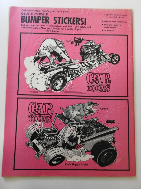 CAR'toons #64 VG Condition moisture stain