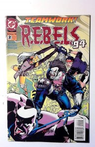 R.E.B.E.L.S. #2 (1994) DC Comics Lobo 1st Print Comic Book