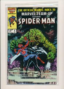 Marvel Set of 6- Index to Marvel Team-Up ft. SPIDER-MAN #1-6 F/VF (PF663)