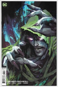 Dark Nights Death Metal #5 Ngu Spectre Card Stock Variant (DC, 2020) NM