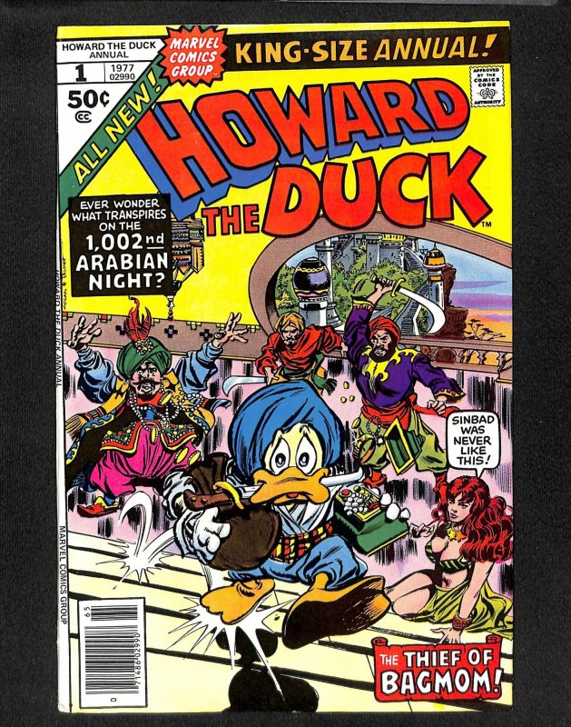 Howard the Duck Annual #1 FN/VF 7.0
