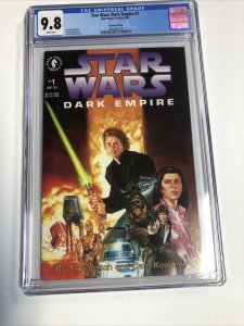 Star Wars Dark Empire (1991) # 1 (CGC 9.8 WP) Rare 2nd Print Only 5 In Census