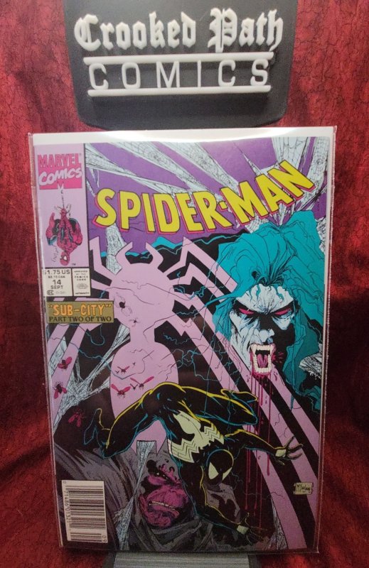 Spider-Man #14 Newsstand Edition (1991)