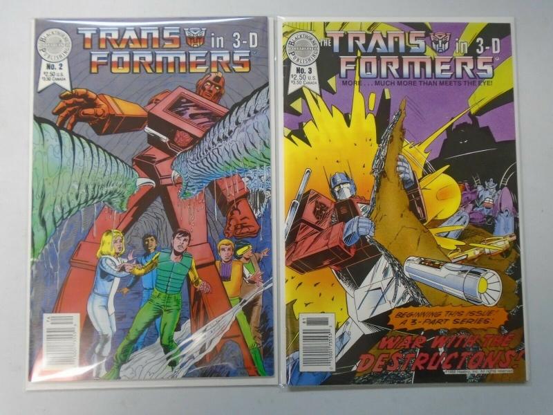 Transformers 3-D #2+3 (1987+88) 6.0 FN