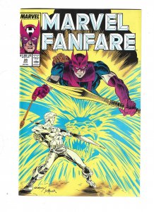 Marvel Fanfare #36 through 39 (1988)