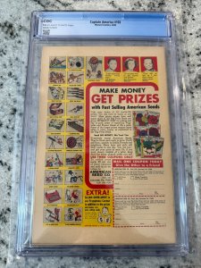 Captain America # 102 CGC Graded 7.5 Marvel Comic Book Silver Age Kirby Art JH21