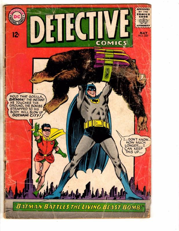 Detective Comics # 339 GD DC Comic Book Feat. Batman Joker Robin Gotham CR5