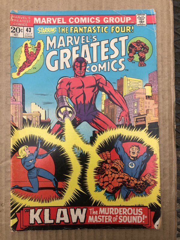 Marvel’s Greatrst Comics #43