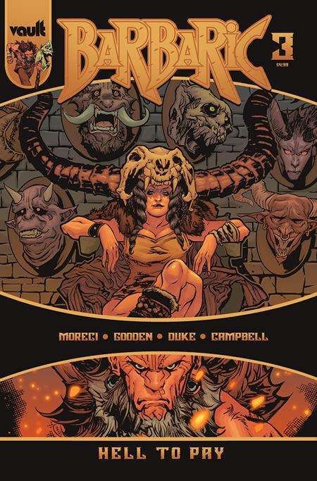 Barbaric: Hell to Pay #3 VF/NM ; Vault