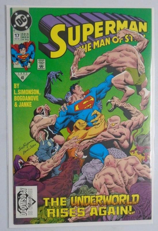 Superman # 17 8.5 VF+ (1992)