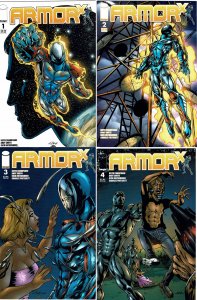 Armor X #1-4 Complete Set NM+
