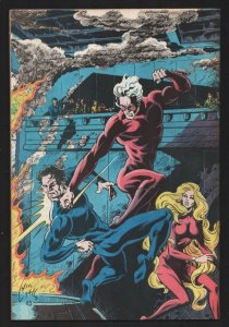 Comic Reader #214 1983-The Huntress cover-New comic info-Marvel-DC & more-Com...