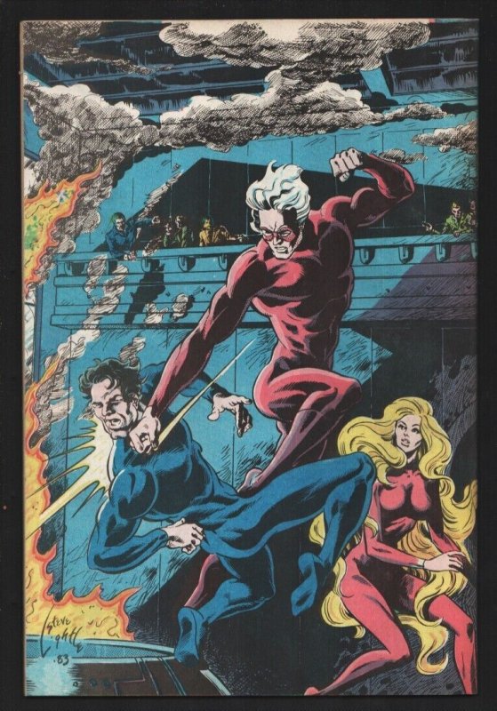 Comic Reader #214 1983-The Huntress cover-New comic info-Marvel-DC & more-Com...