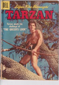 TARZAN #92 (May 1957) GD 2.0 cream to white, cover detached, nice pages!