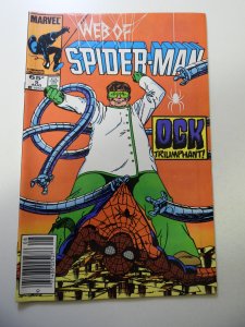 Web of Spider-Man #5 (1985) VF- Condition