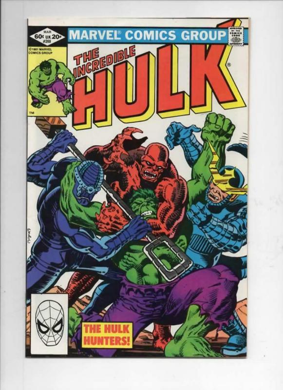 HULK #269, VF/NM, Incredible, Bruce Banner, Buscema, 1968 1982, Marvel