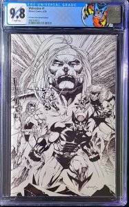 ??Wolverine #1  CGC 9.8 2020 IG Sketch Edition / LMT 400 WP Comic CC015 