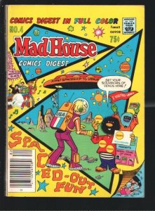 Madhouse Comics Digest#4 1978-Fawcett-flying saucer cover-Super Duck, Franken...