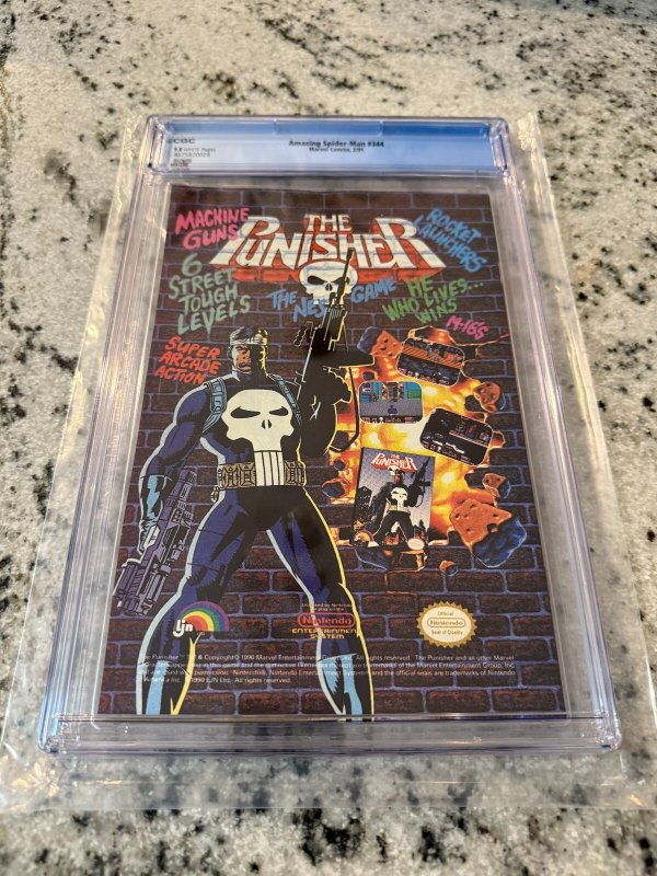 Amazing Spider-Man # 344 CGC Graded 9.8 Marvel Comic Book 1st Cletus Kasady JH22