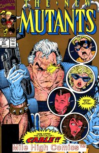 NEW MUTANTS (1983 Series)  (MARVEL) #87 2ND PRT Very Good Comics Book