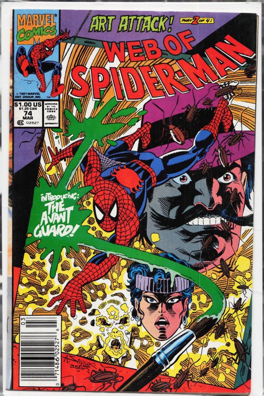 Web of Spider-Man #74 (1991) Spider-Man