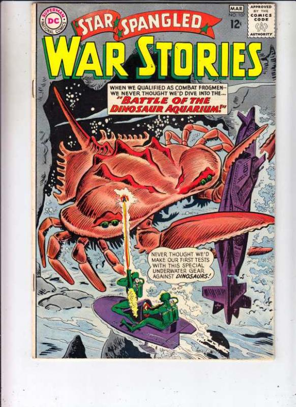 Star Spangled War Stories #107 (Mar-63) FN/VF- Mid-High-Grade Dinosaur