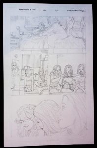 Max Ride First Flight #2  pg13  Alex Sanchez Pencil  Art James Patterson Maximum