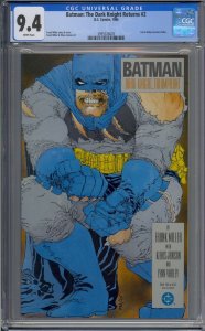 BATMAN THE DARK KNIGHT RETURNS #2 CGC 9.4 CARRIE KELLY BECOMES ROBIN WHITE PAGES 