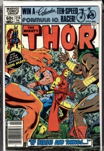 Thor #316 (1982) Thor