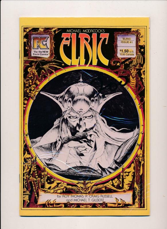 FIRST Comics LOT of 8! Michael Moorcock's ELRIC  VERY FINE+ (HX862) 