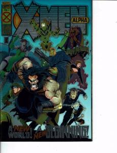 Lot Of 2 Marvel Comic Books X-Men Alpha #1 and Excalibur #86 Thor ON5