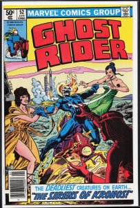 Ghost Rider #52 Newsstand Edition (1980) Ghost Rider