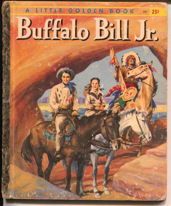 Buffalo Bill Jr. #954 1959-Little Golden Book-Dick West TV show-FR