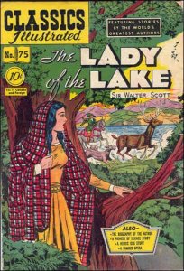 Classics Illustrated (Gilberton) #75 GD ; Gilberton | low grade comic Lady of th