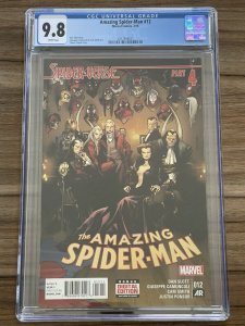 Amazing Spider-Man #12 CGC 9.8 2015 1st App Leopardon  - Spider-Verse