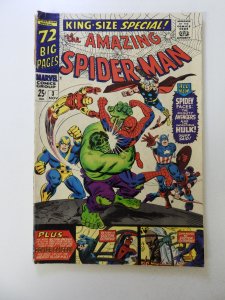 The Amazing Spider-Man Annual #3 (1966) GD condition see description