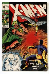 X-MEN #54--1969--MARVEL--1st Alex Summers--comic book--VF-