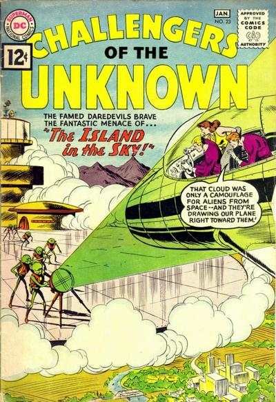 Challengers of the Unknown (1958 series) #23, VG (Stock photo)